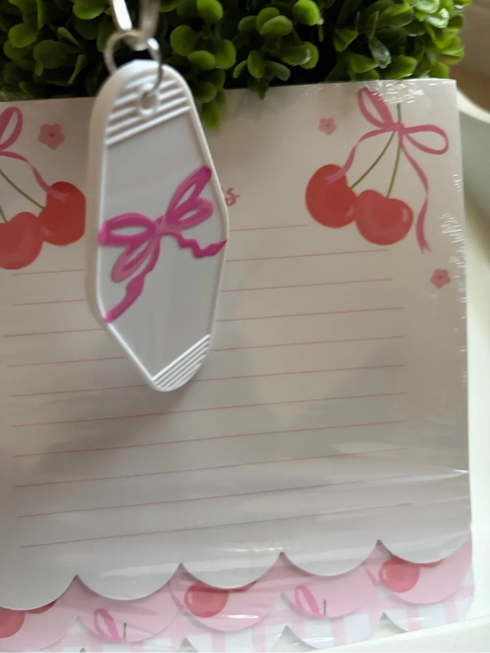 N/A cherry bow